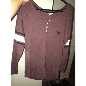 Pink long sleeve shirt